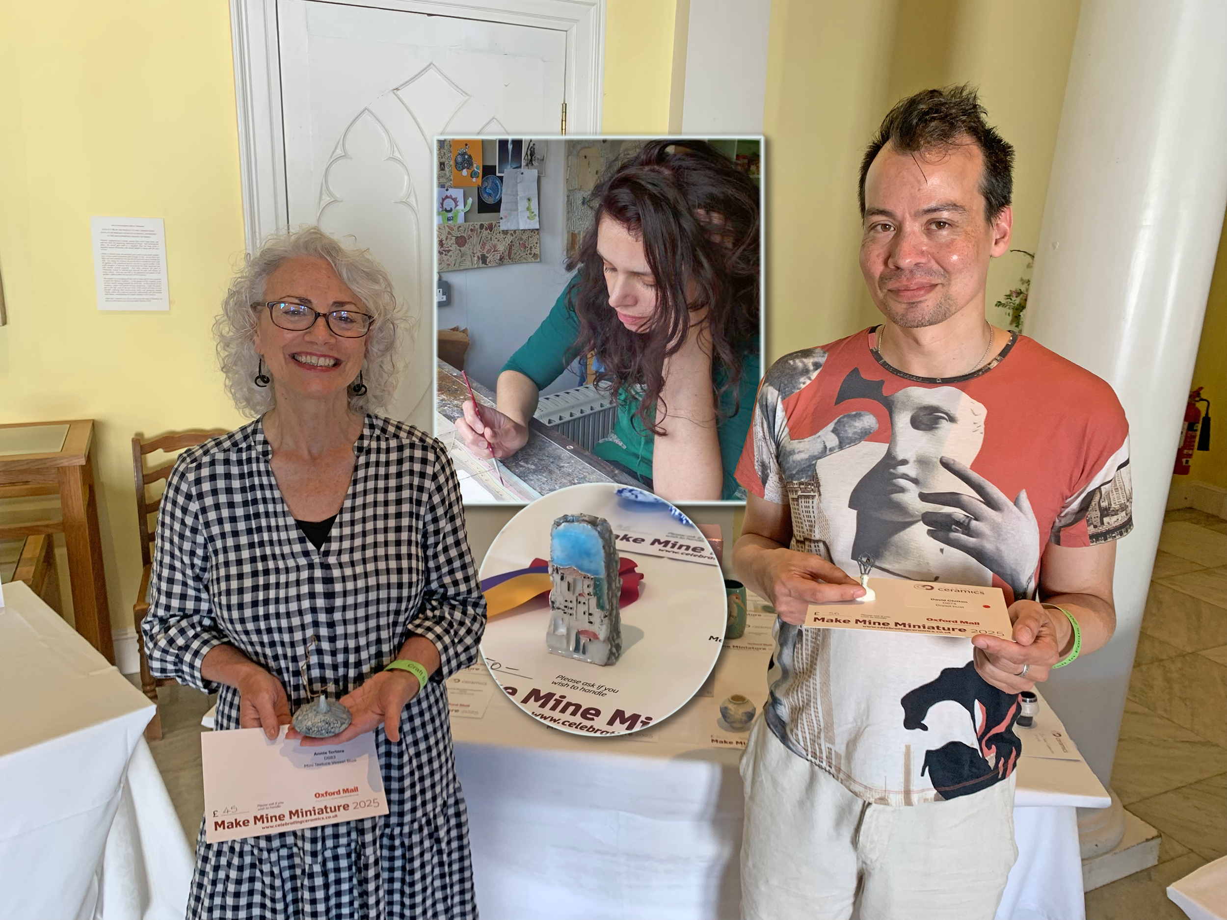 Annie Tortora, Melanie Keevil and David Chilton